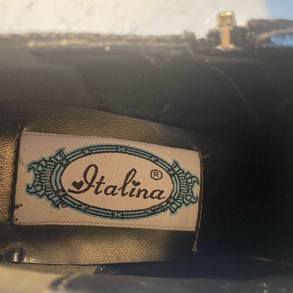 Italina high heel with platform bootie size 7.5 - Picture 2 of 6